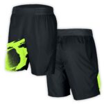 Black Printed Short - Image 3