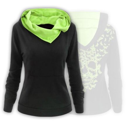 Green & Black Hoodie